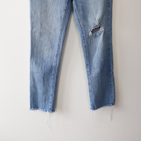 Madewell The Perfect Vintage Jean Distressed 25 Medium Light Wash - Picture 4 of 9